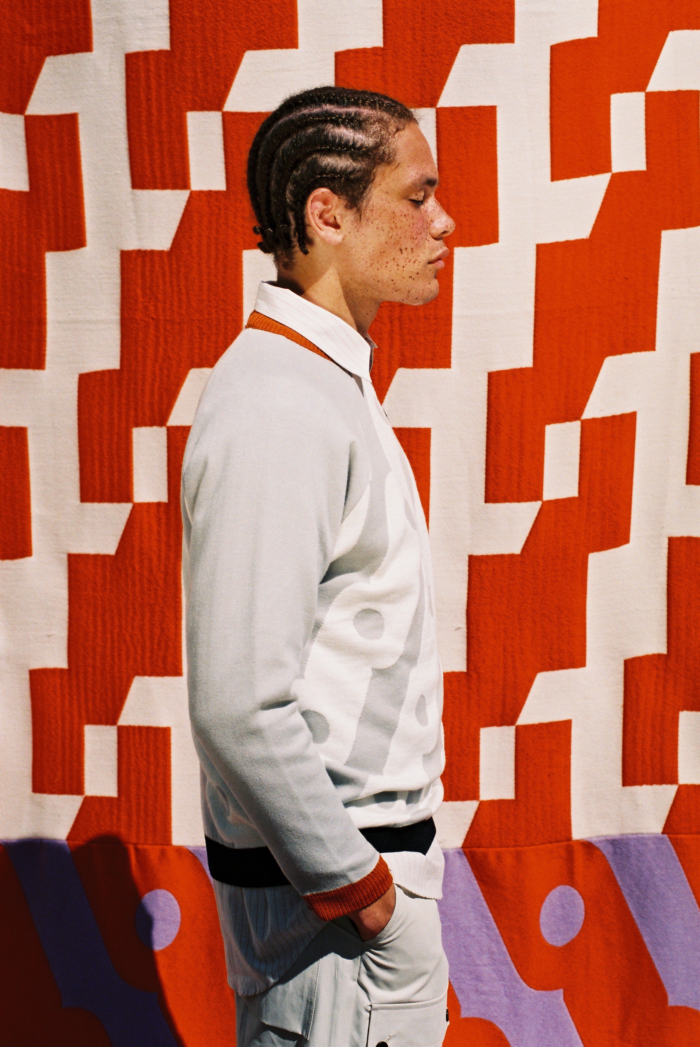 OBLIQUE – BLUE LILA