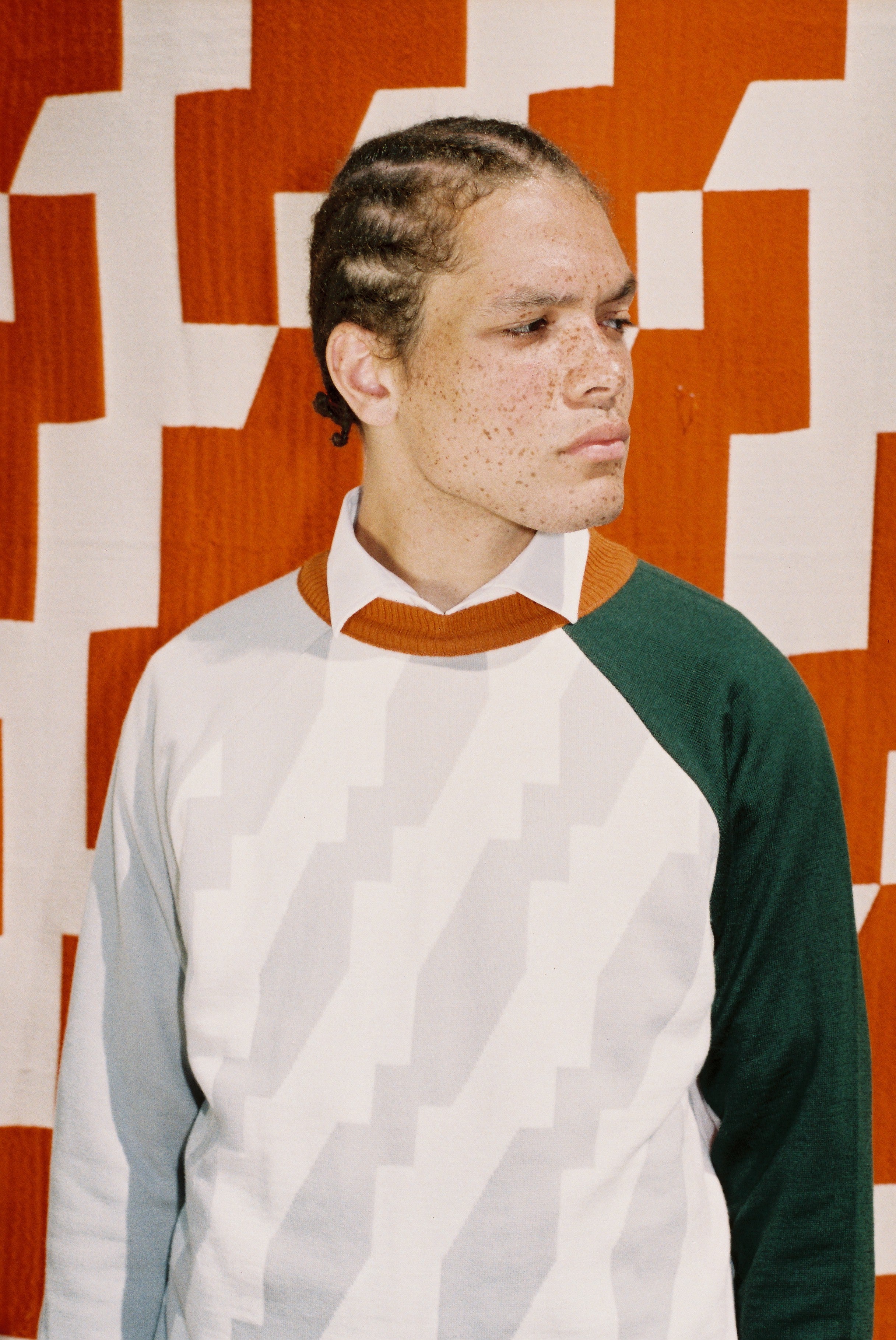 OBLIQUE – GREEN PINK